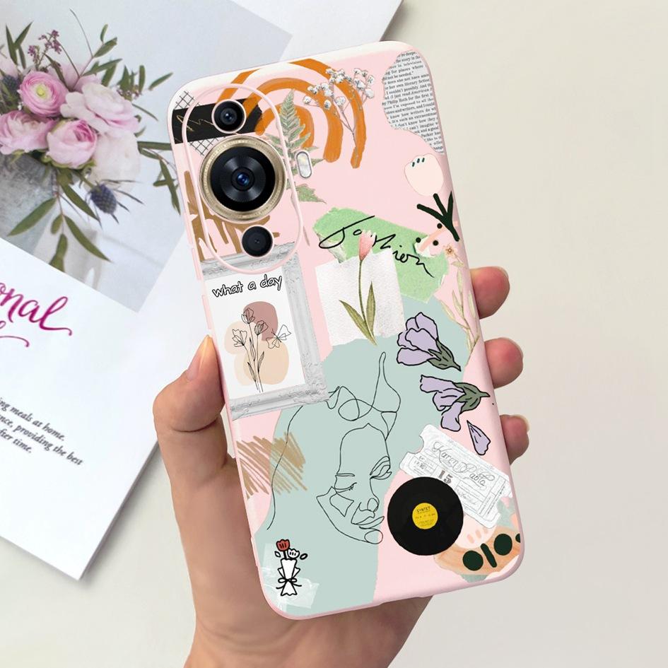 For Huawei Nova 11 Case Nova 11 Pro Phone Cover Cool Fashion Pattern Soft Silicone Fundas For Nova 11 Ultra Nova11 FOA-LX9 Pouch