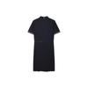 Fila Classic Business Comfortable Polo Dress With Letter Print Women Dresses Legendary-Blue F11W321305F-NV