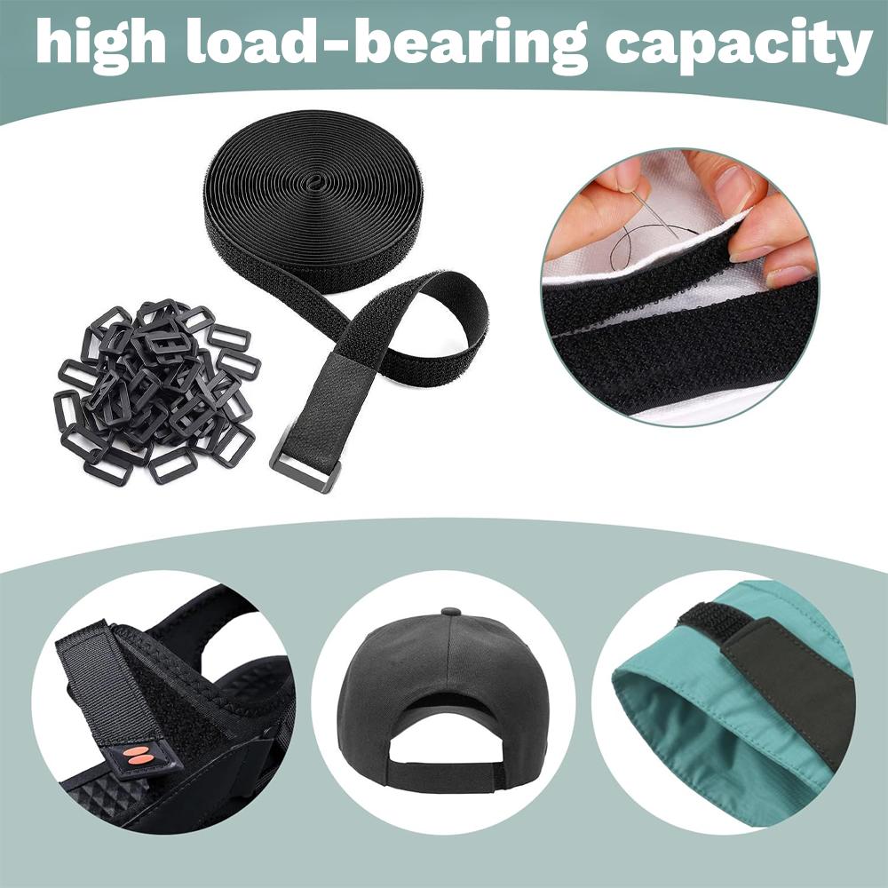 Hooked Velcro Velcro cable ties, fishing equipment, fixed rods, fishing rods/fishing nets, outdoor durable storage straps