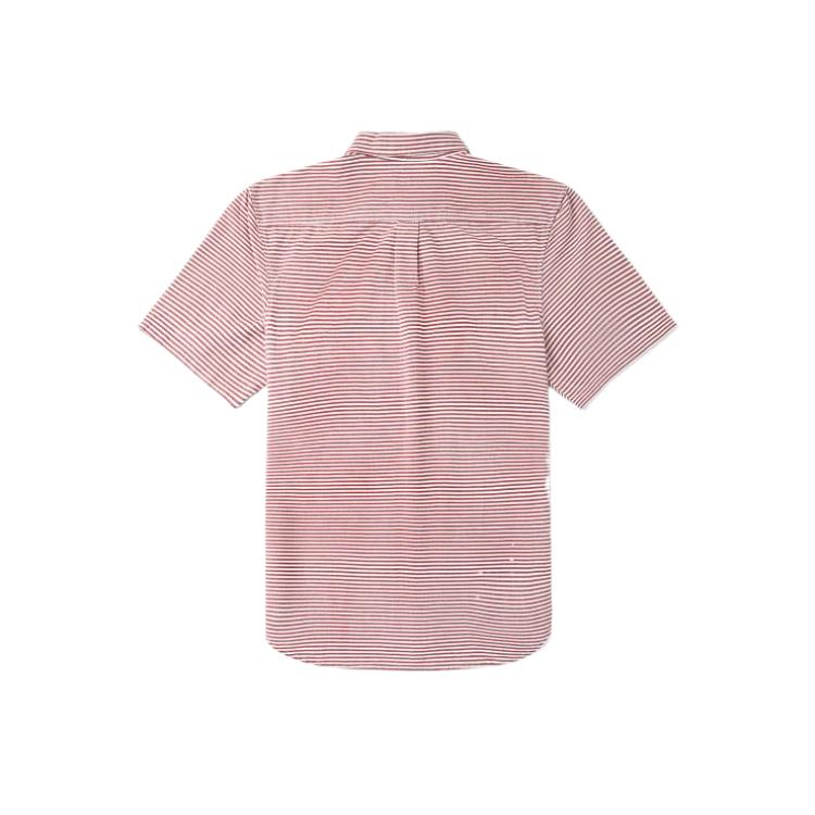 Vans X Wheres Waldo Collaboration Comfortable Durable Casual Short Sleeve Shirt Men shirts Pink VN0000MYZ4Q