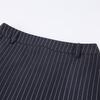 Spring 2026 Striped Halterneck Slim-Waisted Two-Piece Suit: Top & Skirt