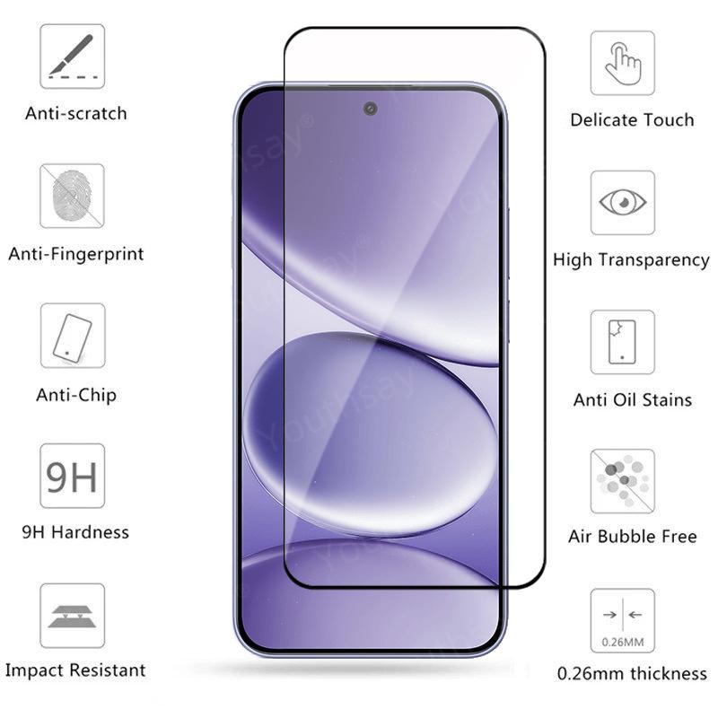 4-1Pcs Glass For Redmi Note 15 Pro Tempered Glass Redmi Note 15 Pro Screen Protector Screen Glass Phone Film Redmi Note 15 Pro