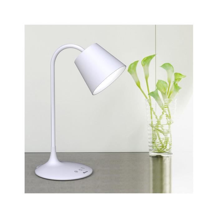 Lampe de bureau connectée - LICK - Muvit IO - LED 6W - Compatible Google Home, Alexa, Siri