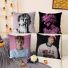 Mgk Colson Baker Machine Gun Kelly-Y Pillow Case Comfort Sofa Bed Silky Elegant Invisible Zipper Decorative Cushion Cover