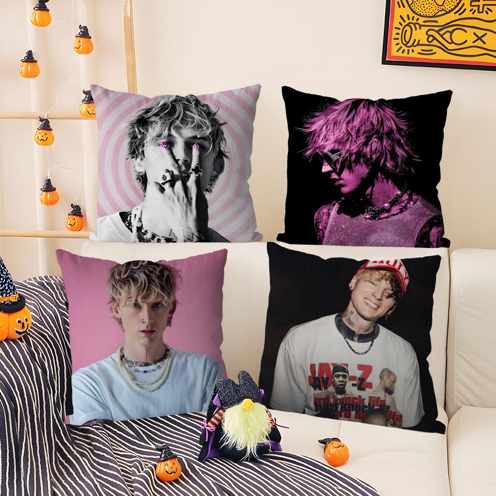 Mgk Colson Baker Machine Gun Kelly-Y Pillow Case Comfort Sofa Bed Silky Elegant Invisible Zipper Decorative Cushion Cover