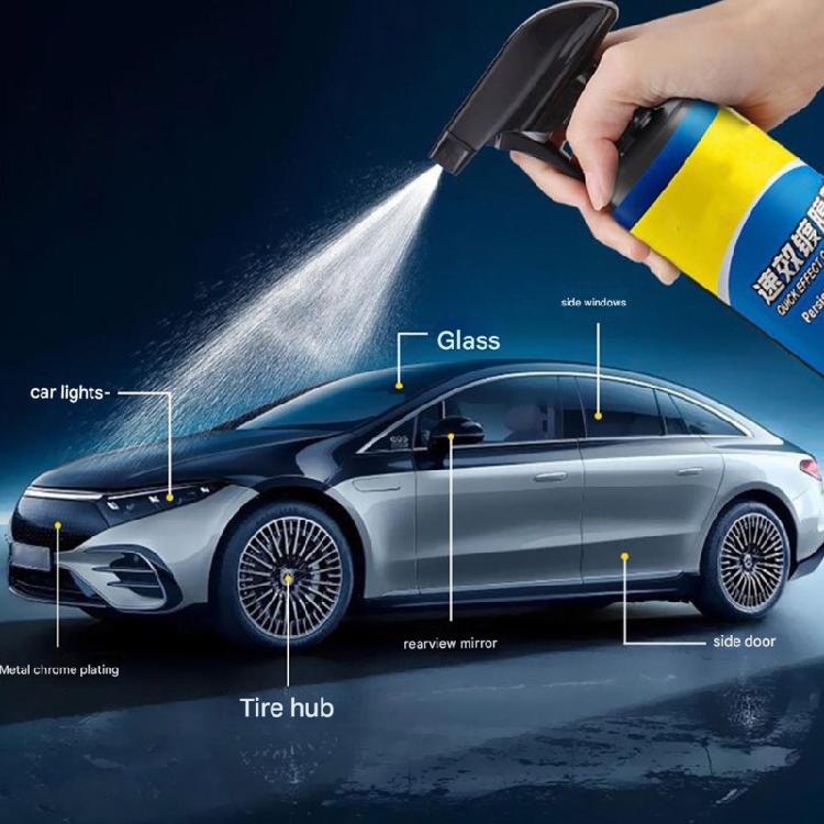Universal Coating Liquid Agent Car Sprayer Waterless Detailer Protect Paint Glass and Trim Quick Sprayer with Sponge &Towel