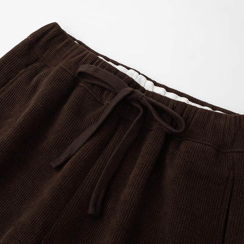 JOY SPEAKER Women's Winter Plush Thick Corduroy Pants