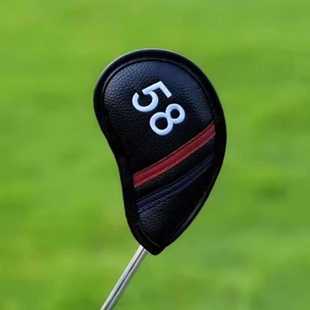 48 50 52 54 Degree Golf Wedge Cover PU Leather Golf Club Cover Sand Wedge Headcover  Men and Women
