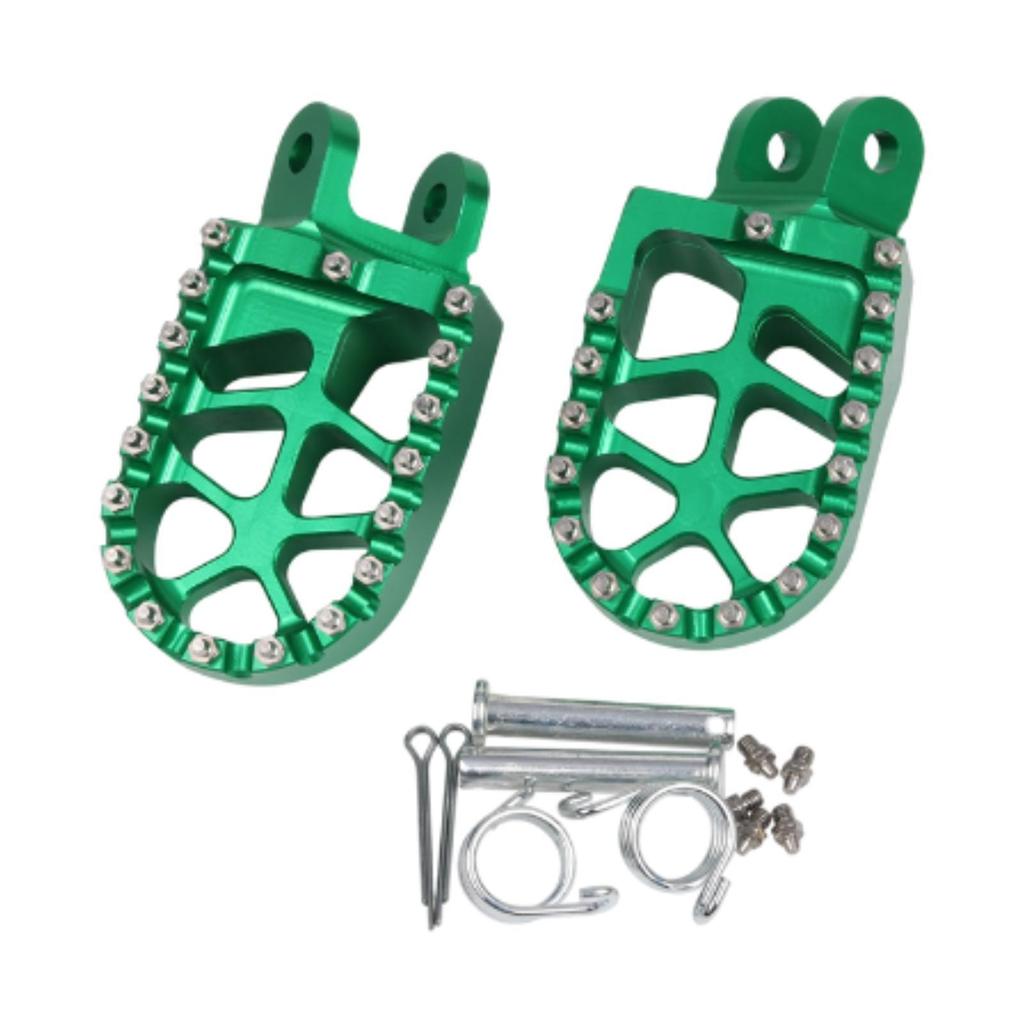 Motorcycle Foot Pegs Sturdy Modification Left Right Pedals Easy Installation for 600 XL600V for Motorbike Accessories