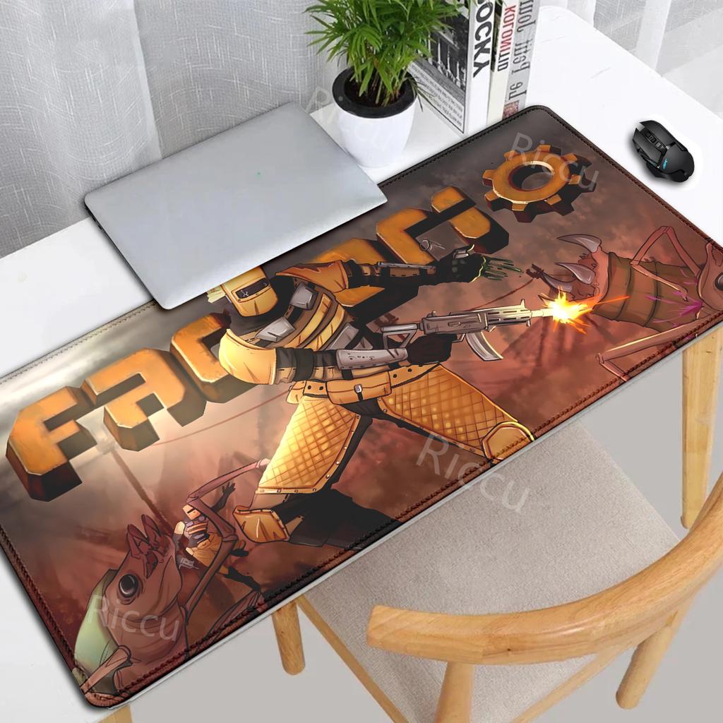 Game Factorio toetsenbord muismat Populair Groot Gamer XXL Toetsenbord XMM Rubber kantooraccessoires bureauonderlegger Gaming Muismat