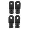 4 Pcs Bimini Top Fitting Nylon Eye End Top Bimini Top Hardware Cover   for Marine Boat