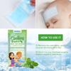 Sumifun 14/35/70 Pcs Cool Cold Gel Forehead Sticker Relieved Fever Discomfort Bring Cool Sense Preventing Heatstroke Outdoors Summer Patch