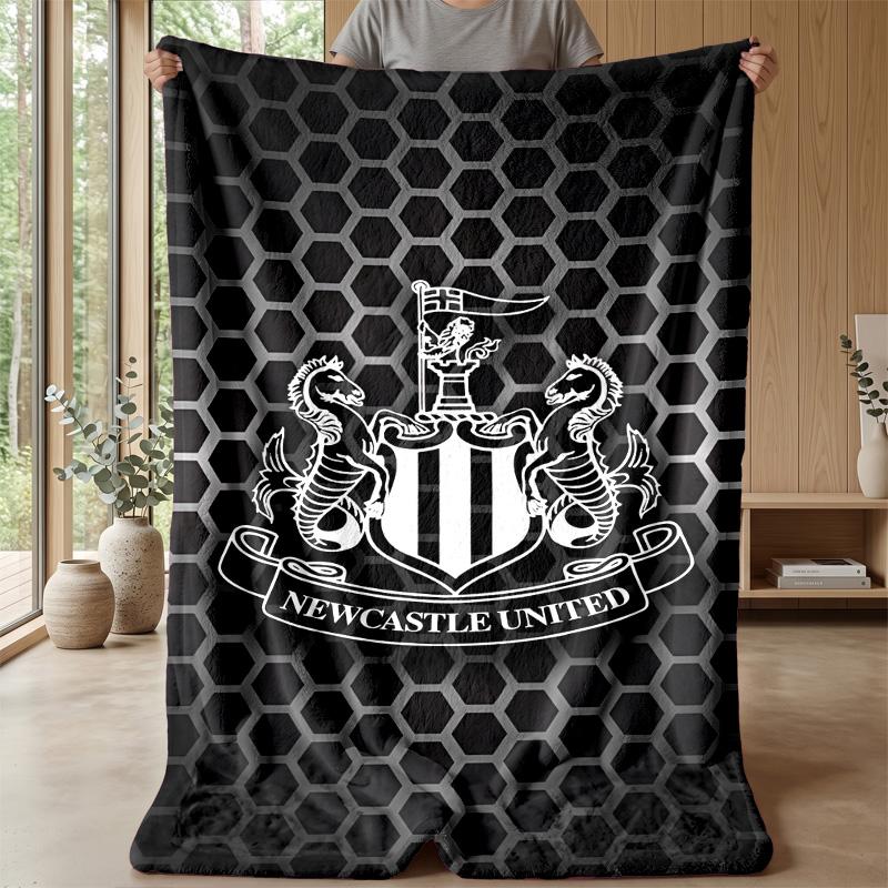 Newcastle United Theme blanket Soft Flannel Fleece Blanket Warm Lightweight Throw Blanket for Home Sofa Bed