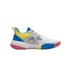 Li Ning Kids Long Fist V2 Performance Sports Comfortable Durable Breathable Low Top Basketball Shoes Kids Basketball Shoes White Blue YKBU026-31