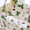 Blooming Wedgwood Tote Bag (Square Gusset) Wild Strawberry (White) Women's 001294-0003-01