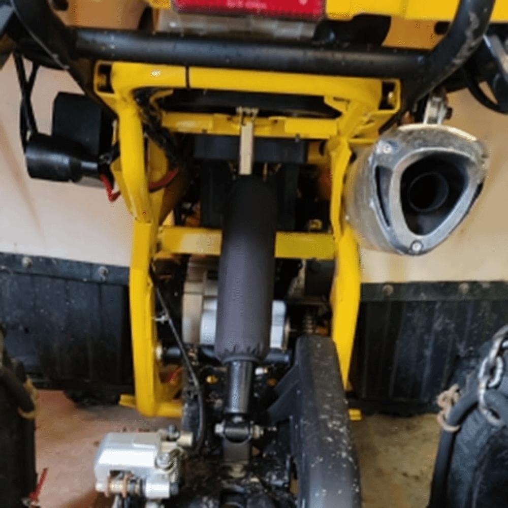 Waterproof Motorcycle Shock Protector Heavy Duty Shock Absorber Dust Cover  Gokart