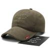 Herren Buchstabierte Baseballkappe Mode Vielseitig Weiches Oberteil Sonnenschutz Baseballkappe Outdoor Freizeit Sonnenhut