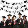Graduation Season Party Decoration Banner Congrats Grad School Reunion Arrangement La Flower