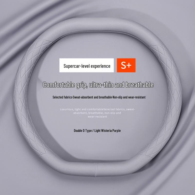 Ultra-Thin Anti-Slip Steering Wheel Cover for 24 Nio Models, Compatible with Lede L60 Default