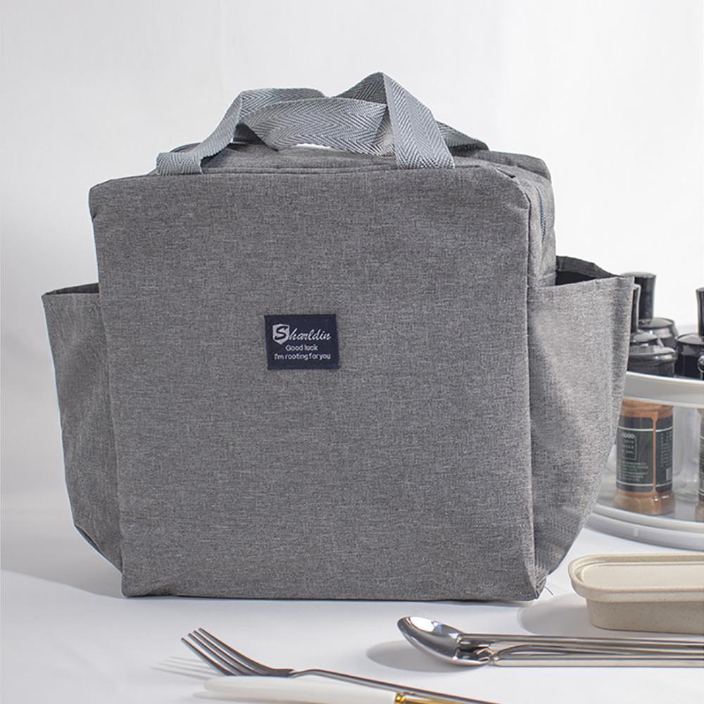 

8.75L Roomier Design Cooler Bag Water-Proof Oxford Portable Design Zipper Thermal Lunch Bags Insulated Freezer Bag Camping Picnic Bag Practical Use