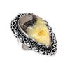 Natural Septerian Stone Gemstone 925 Sterling Silver Jewelry Ring Size 7 ETC-14172