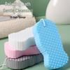 3D Baby Bath Scrubber: Soft Fish Scale Sponge, Gentle On Skin, Painless Back Scrubber