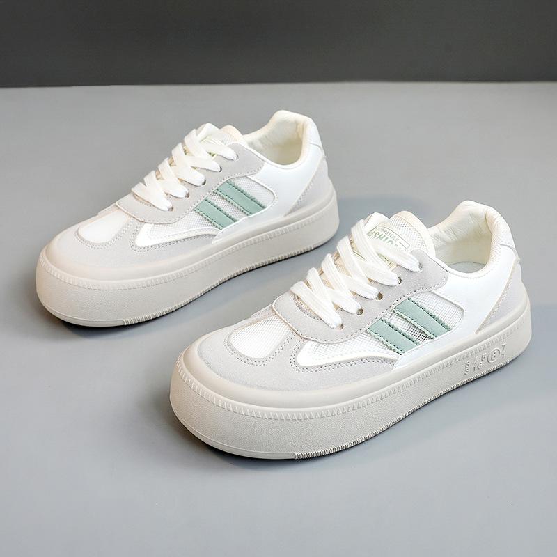 

Z887/Новинка весны и лета, дышащие повседневные разноцветные кроссовки, женская обувь на платформе, модная корейская обувь с увеличенным круглым носком 40