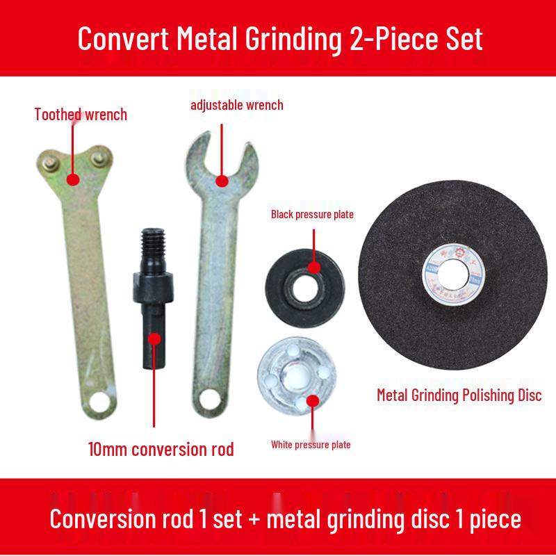 Cordless Drill Angle Grinder & Polishing Conversion Set