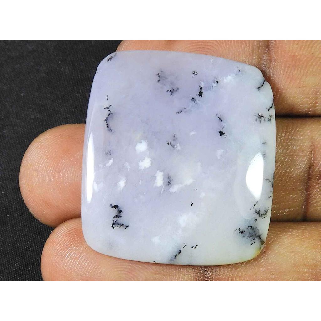 Natural Dendrite Opal Octagon Shape Healing Crystal Loose Gemstone 30X34MM SK-1911