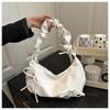 1Pcs Lazy Style Large Capacity Hobo Casual Bags Fashion Trend Women Single Shoulder Bag For Students Girls