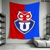 Universidad de Chile Wall Tapestry Aesthetic Wall Hanging Printed Fabric Blanket Decorative Tapestries for Bedroom Living Room Home Decor