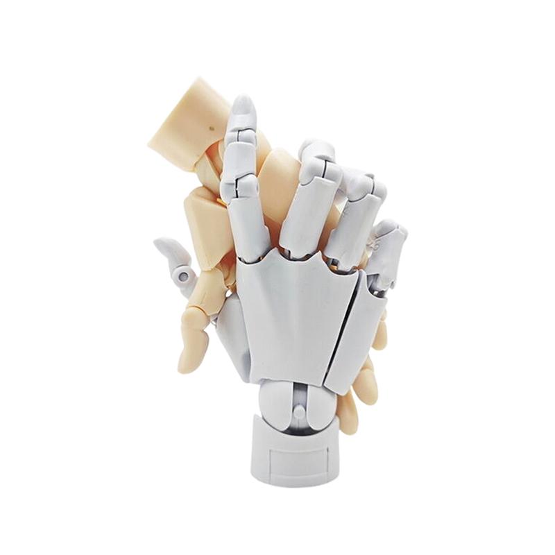 Movable Joint Finger Gashapon 1/2 Hand Model 1:1 Palm Painting Art Miniature Model Reference Tool Hand Desktop Decoratoion