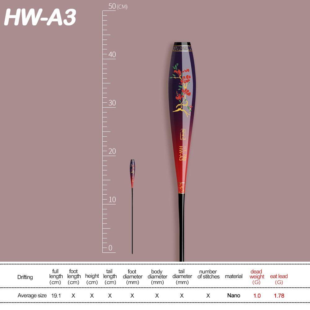 Nano Plastic Bobbers Float Body Bottom Part Inner Fishing Floats Part Fishing Floats Body  Fishing