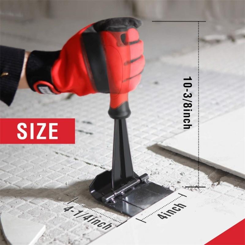 Household Trim Puller Portable Ceramic Tile Removal Tool Stainless Steel Floor Dismantling Pry Bar Tool