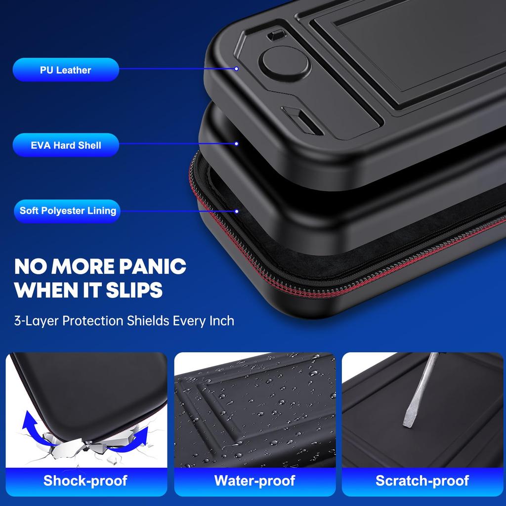 Elekasumi Smartphone Controller Compatible with RGB Game Supports Xbox Mobile Hall Rapid Vibration Low Case Smartphone Compatible Case (with Case) -