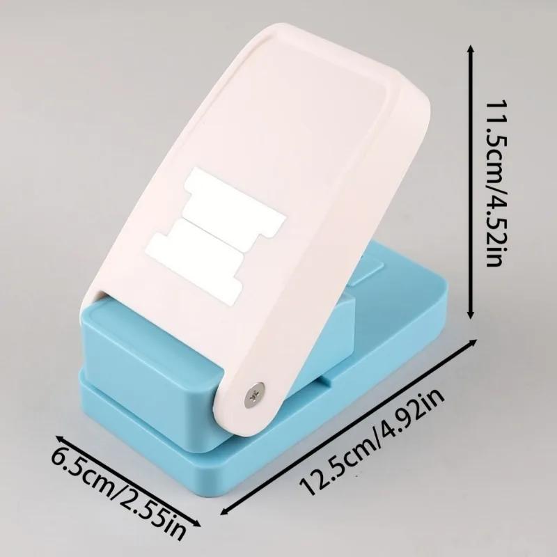 1PC DIY Creative Handmade Projects and School Supplies Aesthetic Stationery Divider Page Punch Embosser