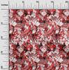 oneOone Cotton Flex Medium Blue Fabric Abstracts Fabric For Sewing Printed Craft Fabric By The Yard 40 Inch