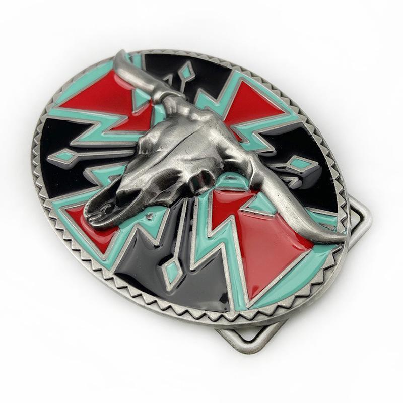 Eagle Punk Alloy Belt Buckle - Personalized Retro Fashion for Casual Trousers