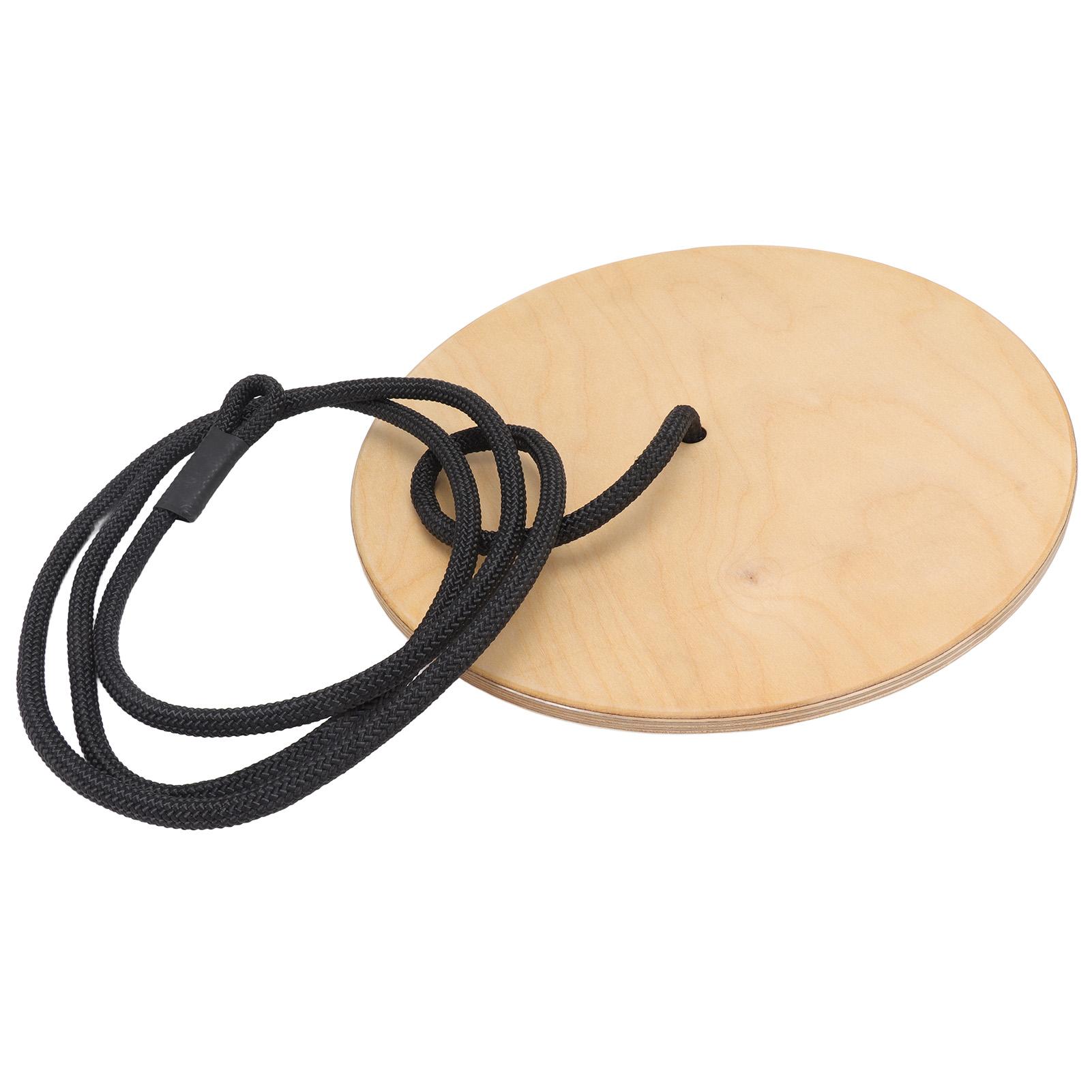 

Дисковые веревочные качели, регулируемая деревянная круглая платформа, веревочные качели для деревьев на заднем дворе на открытом воздухе