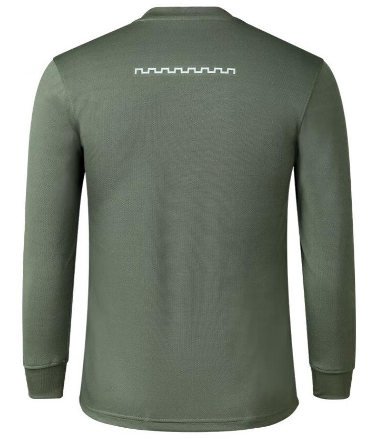 Jihua Quick Dry Long Sleeve Sports T-shirt - Breathable Outdoor Training Top