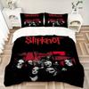 Set Copripiumino 3 Pezzi Band Slipknot - Four Seasons Home High, Copriletto Lavabile in Lavatrice con Federe (Nessun riempimento) yy250909062