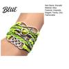 Timeless Fashion Accessory Braided Wrap Layered Faux Leather Bracelet Retro
