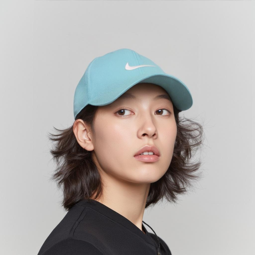 Nike Einfarbiges Design - Baseballkappe Unisex-Kappen Blau FB5369-464