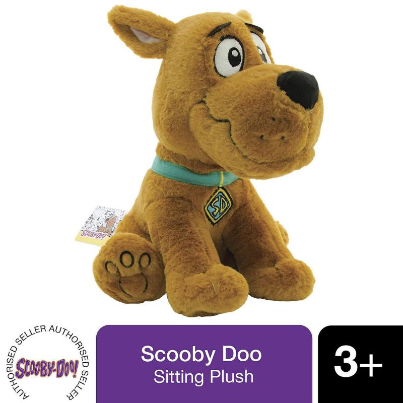 Scooby-Doo Movie Line-11 Super Soft & Fluffy Sitting Plush for Ages 4+