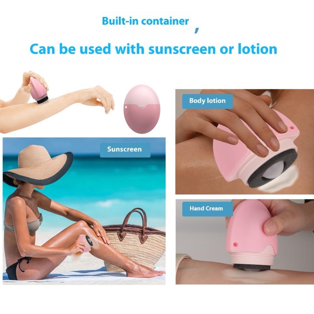 Stitching Color Isolation Lotion Cream Bottles Refillable Sunscreen Lotion Applicator  Camping Tool