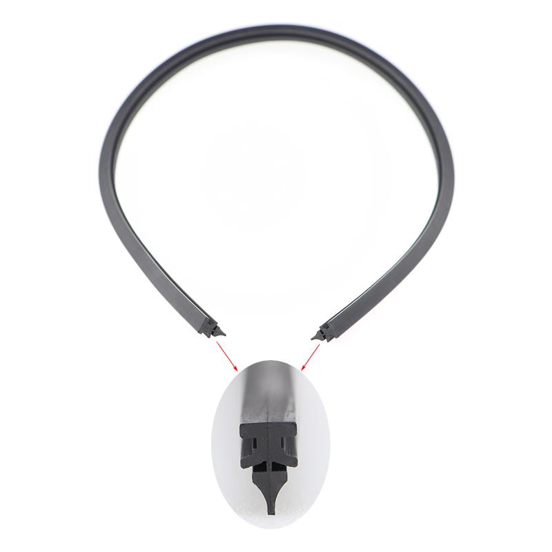 2Pcs Car Wiper Refill Rubber Strip For Volvo XC60 S60 V60 2018 2019 2020 2021 Accessories