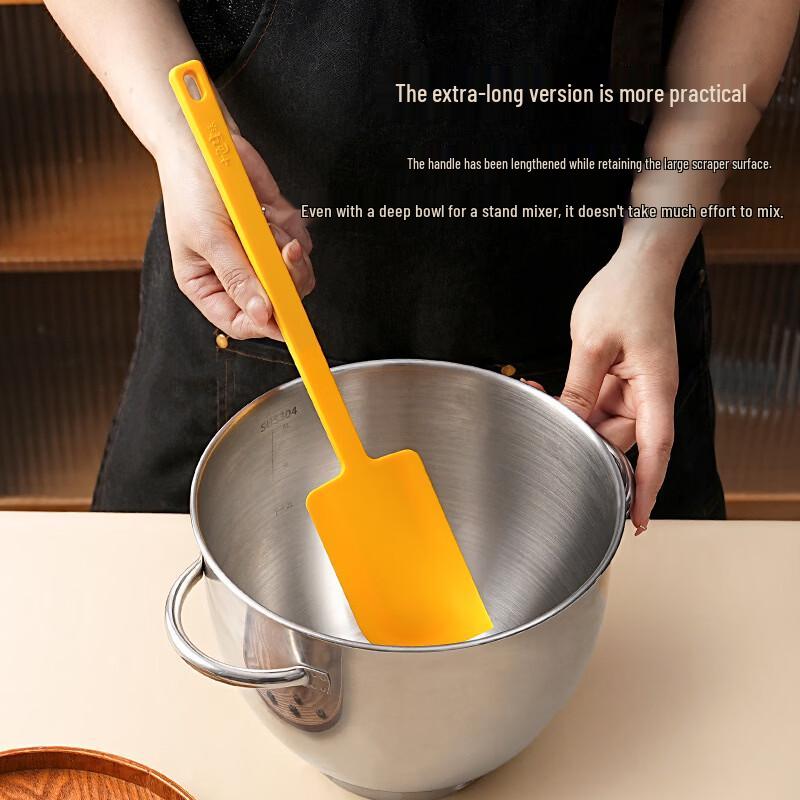 Food-Grade Silicone Baking & Mixing Spatula