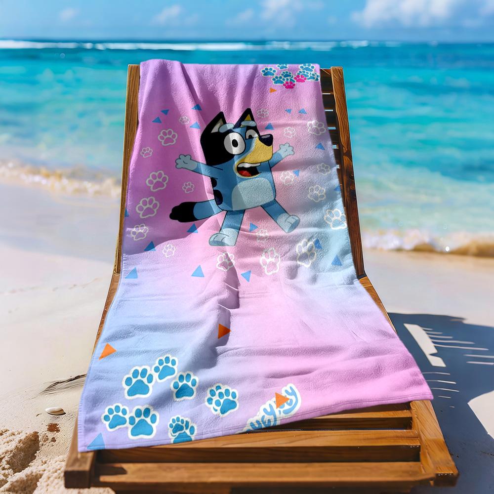 Bruy Beach Towel High Absorbency & Quick-Dry Comfortable Lightweight Perfect for Traveling Yoga Camping and Swimming