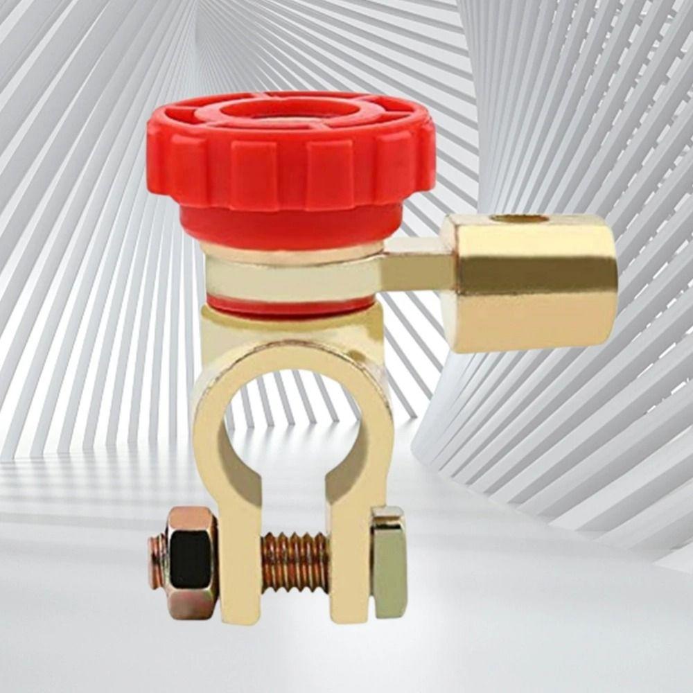 12V Car Battery Terminal Isolator Angle Rotatable Auto Battery Disconnector  Car Accessories