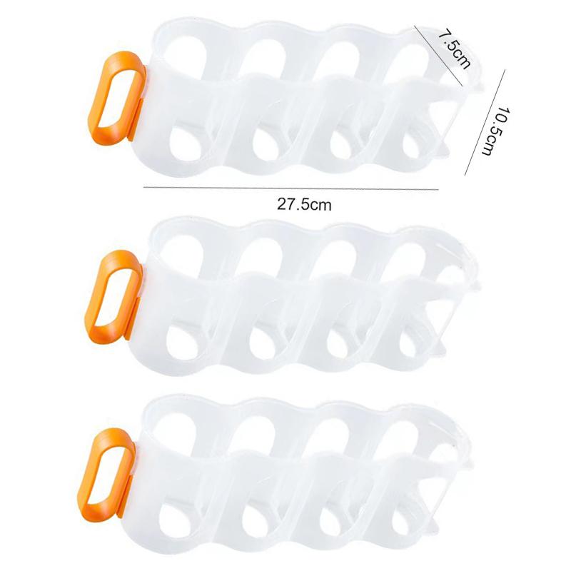 1 Pezzo Scatola Porta Lattine Birra Soda Bevande Porta Bottiglie Bevande Frigorifero Cucina Frigorifero Organizzatore Rack Scaffale per Conservazione